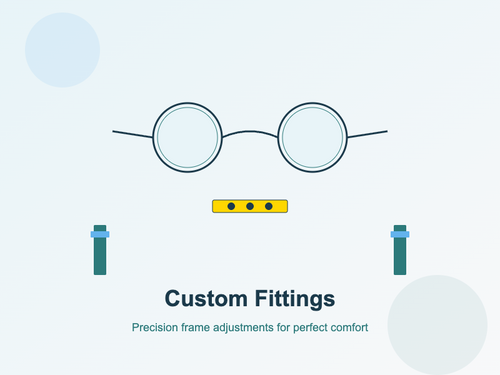 Custom Fittings and Adjustments at Reyes Vision